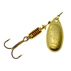 Mepps Aglia gold - ohne Widerhaken - Spinner