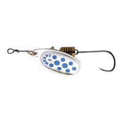 Mepps Comet silber/blau mit Einzelhaken - Spinner