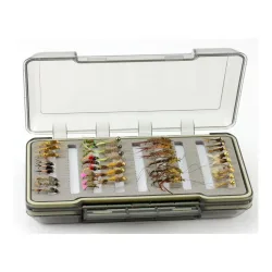 Traun River Fliegenbox gross doppelseitig mit 9 Reihen