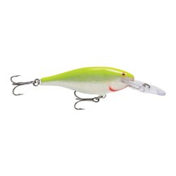 Rapala Shad Rap Silver Fluorescent Chartreuse - Wobbler