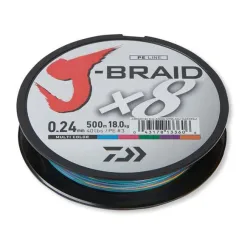 Daiwa J-Braid Multi Color 150m - Geflochtene Schnur