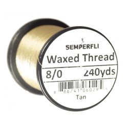 Semperfli Waxed Thread - Tan - Bindefaden