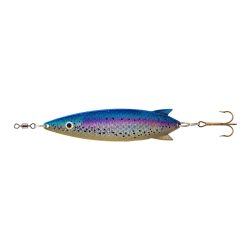 Abu Garcia Toby Salmo Silver/Blue Glitter - Löffel