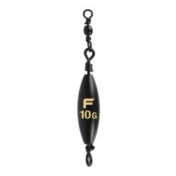 Stucki Fishing Laufblei montiert aus Messing mit Loop und Swivel