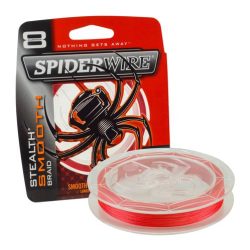 Spiderwire Stealth Smooth 8 Red - Meterpreis