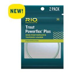 Rio 12ft Powerflex Plus Tapered Leader 2Pack - Fliegenvorfach