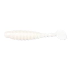 Lunker City Grubster White Satin - Gummiköder