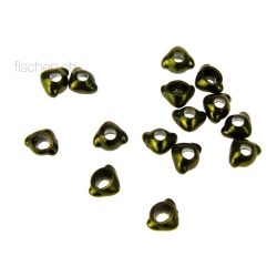 Hareline Dubbin Nymph Head Mayfly Swimmer & Burrower - Olive - Tungstenköpfe