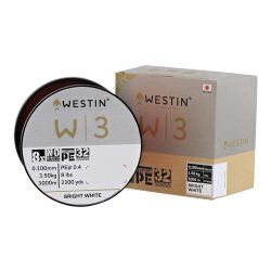 Westin W3 8-Braid Bright white - Meterware