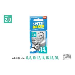 Lieblingsköder Spitze Haken Gr.2/0 2Stk. - Jigkopf
