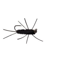 Fulling Mill Jiggy Pat's Black o.W. - Nymphe