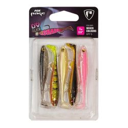 FOX Rage Ultra UV Slick Shad Mixed Colours - Gummiköder