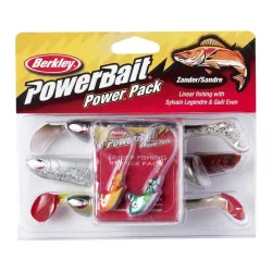 Berkley Powerbait Linear Fishing Kit Zander - Gummiköder