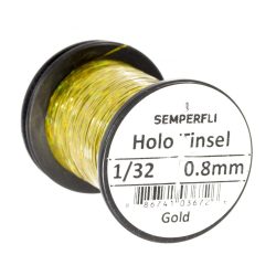 Semperfli Holo Tinsel - Gold