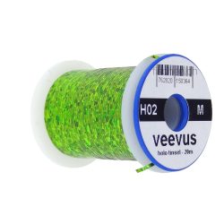 Veevus Holographic Tinsel - Chartreuse