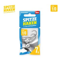 Lieblingsköder Spitze Haken Gr.1/0 2Stk. - Jigkopf