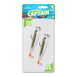 Lieblingsköder Actionpack Captain - Gummiköder-Set montiert