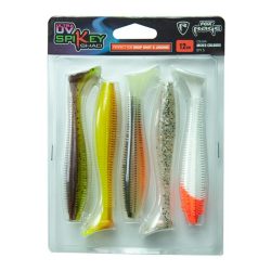 FOX Rage Ultra UV Spikey Shad Mixed Colours - Gummiköder