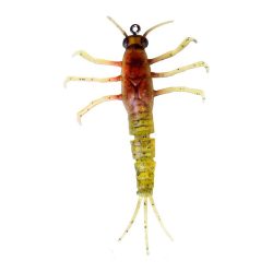 Savage Gear 3D Mayfly Nymph Olive - Gummiköder