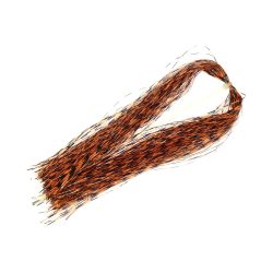 Hedron Barred Flashabou Magnum - Fl. Orange/Black