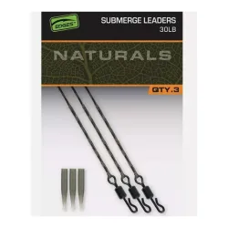 FOX Rage Edges Naturals Submerge leaders 30lb x 3