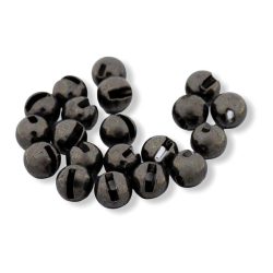 54 Dean Street Tungsten Bead Slotted Black - Tungstenkopf