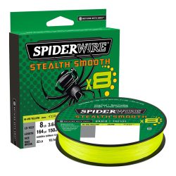 Spiderwire Stealth Smooth 8 Yellow 150m - geflochtene Schnur