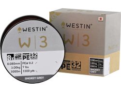 Westin W3 8-Braid Smokey Grey - Meterware