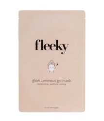 fleeky Glow Luminous Gel Maske Feuchtigkeit & Glow Gesichtsmaske 1 Stk