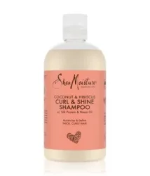 Shea Moisture Coconut & Hibiscus Curl and Shine Shampoo Haarshampoo 384 ml