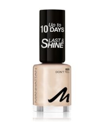 Manhattan Last & Shine Nagellack 8 ml Nr. 020 - Don'T Tell