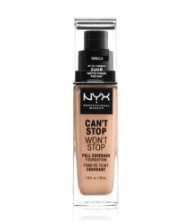 NYX Professional Makeup Can't Stop Won't Stop Foundation, Vanilla