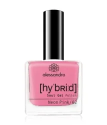Alessandro Hybrid Nagellack 8 ml Neon Pink