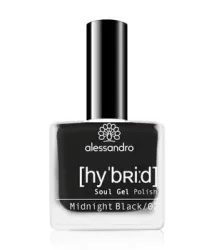 Alessandro Hybrid Nagellack 8 ml Midnight Black