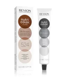Revlon Professional Nutri Color 3 in 1 Cream Nr. 524 Haartönung 100 ml Schwarz