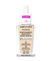 wet n wild Bare Focus Niacinamide Skin Tint Flüssige Foundation 32 ml Fair
