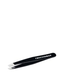 Tweezerman Mini Slant Tweezer Schräge Mini Pinzette, Dusted Onyx Pinzette 1 Stk