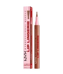 NYX-PROFESSIONAL-MAKEUP - Lip Lingerie Lip Liner Stain Seamless All Day Stain Waterproof, 1 ml, Naughty Nude