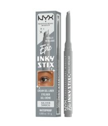 NYX-PROFESSIONAL-MAKEUP - Epic Inky Stix Cream Gel-Eyeliner Waterproof, 0.1 g, Silver