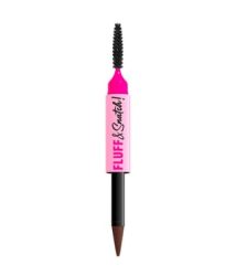 NYX-PROFESSIONAL-MAKEUP - Fluff & Snatch Brow Powder Pen Creme-zu-Puder-Brauenfüller, 1 g,  Brunette