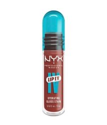 NYX-PROFESSIONAL-MAKEUP - Lip IV Hydrating Lip Gloss Stain, 5 g,  Drippin' Nude
