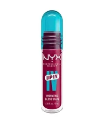 NYX-PROFESSIONAL-MAKEUP - Lip IV Hydrating Lip Gloss Stain, 5 g,  Magenta Mist