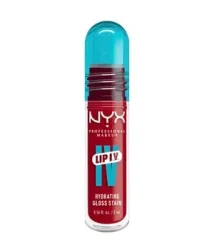 NYX-PROFESSIONAL-MAKEUP - Lip IV Hydrating Lip Gloss Stain, 5 g,  Cherry Drenched