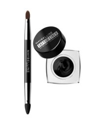 Maybelline Tattoo Liner Gel Pot + 2-in-1 Profi-Pinsel Eyeliner 3 g Nr. 950 - Blackest Black