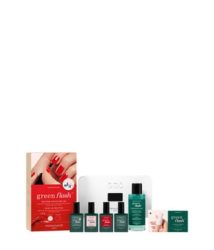 manucurist Green Flash Retail Kit 36W - Poppy Red + Hortencia Nagellack-Set 1 Stk