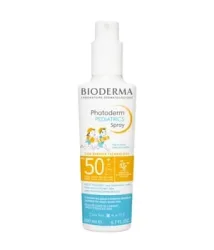 BIODERMA Photoderm Pediatrics Spray SPF 50+ - Spezialsonnenschutz-Spray für Kinderhaut mit sehr hohem UV-Schutz LSF 50, PA++++ Sonnencreme 200 ml