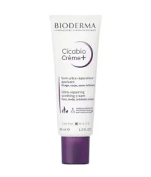 BIODERMA Cicabio Crème+ - reparierende Wundpflegecreme für geschädigte Haut mit Pflaster-Effekt Wundsalbe 40 ml