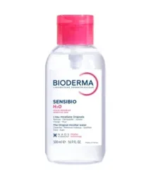 BIODERMA Sensibio H2O - Mizellenwasser für empfindliche Haut, sanft reinigend - Pumpspender Make-up Entferner 500 ml