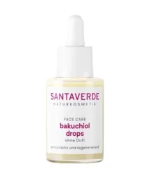 SANTAVERDE Bakuchiol Drops ohne Duft Gesichtsserum 30 ml