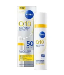 Nivea - Q10 Anti-Falten Daily UV Fluid LSF 50, 40 ml